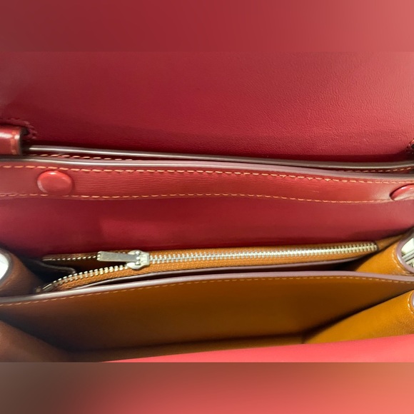 Coach Idol Bag - CM557 - Red Enamel with Silver hardware - Picture 12 of 16